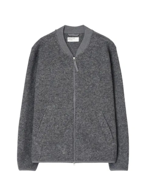 Universal Works zip-up bomber jacket