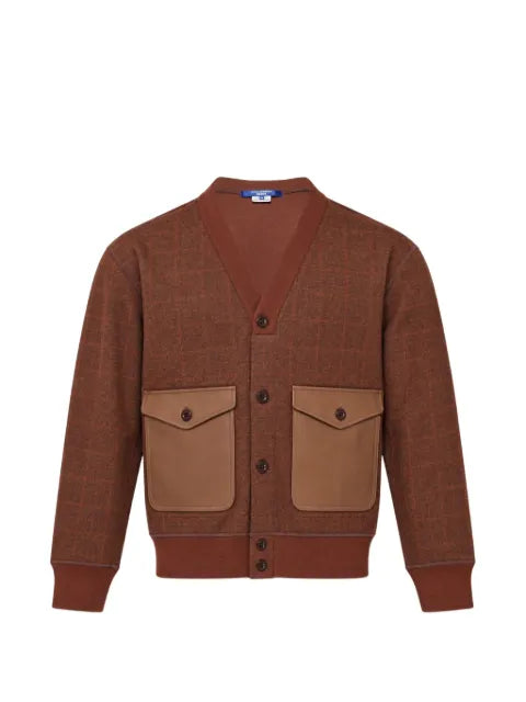 Junya Watanabe check-pattern cardigan