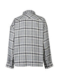 BREATH BDU check-pattern multi-pocket shirt jacket