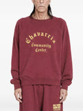 Willy Chavarria Community Center logo-print sweatshirt
