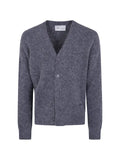 AMI Paris brushed V-neck cardigan