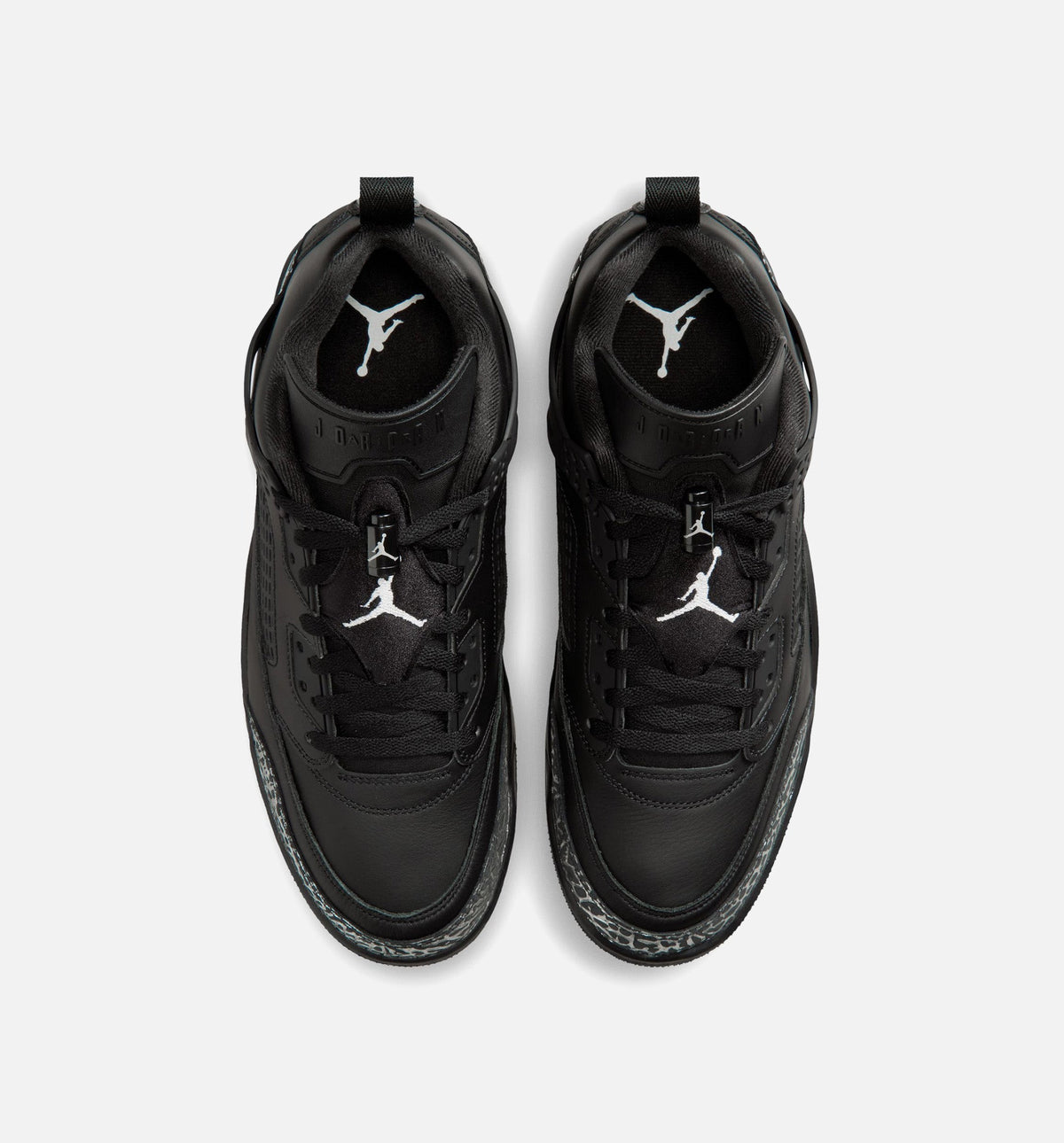 Spizike Low Men's Basketball Shoe – Black/Metallic Silver