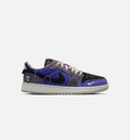 Air Jordan 1 Low OG Regency Purple Grade School Shoes | Regency Purple / Vapor Green / Black / Dark Raisin / Daybreak / Light Silver