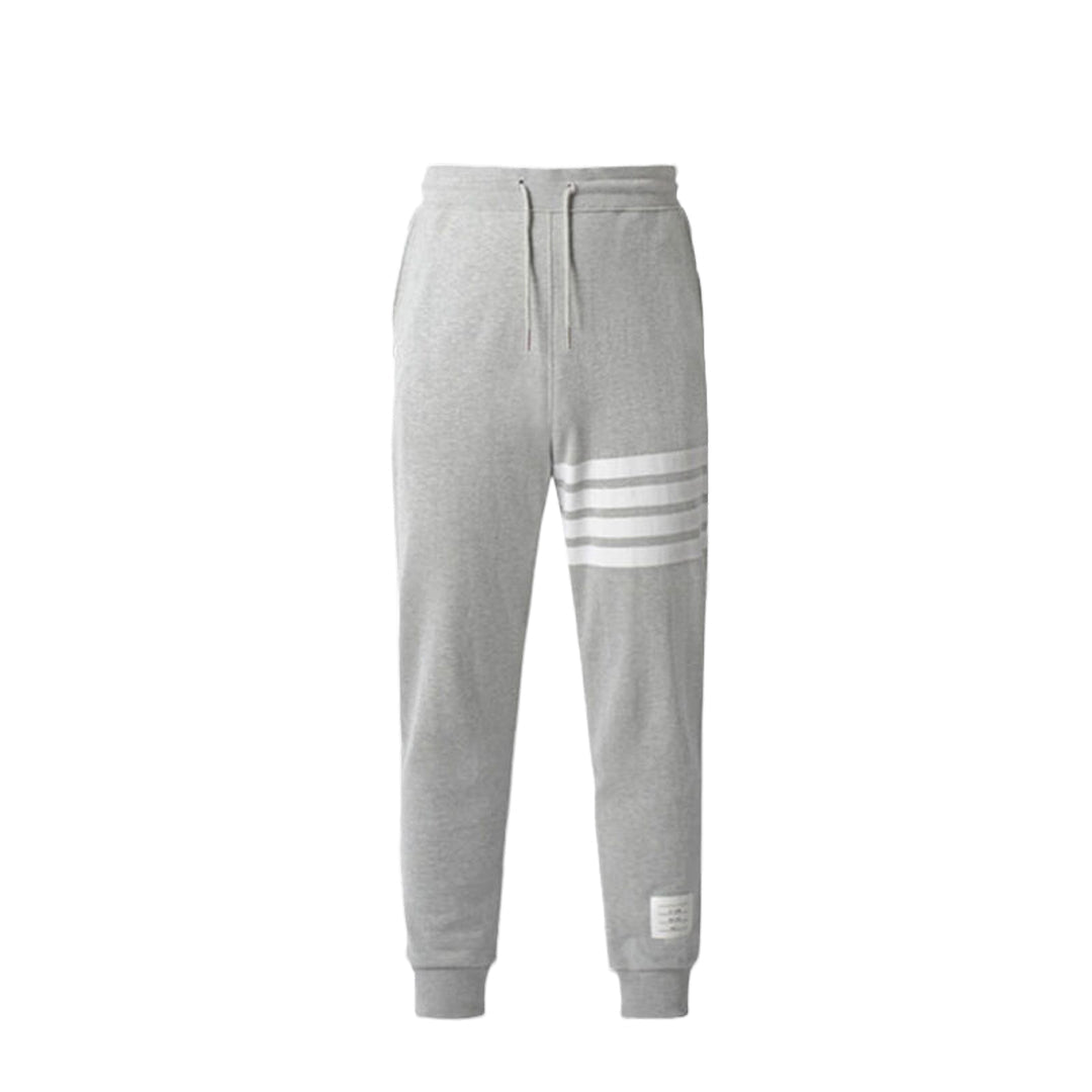 Thom Browne Style Four-Bar Unisex Sweatpants