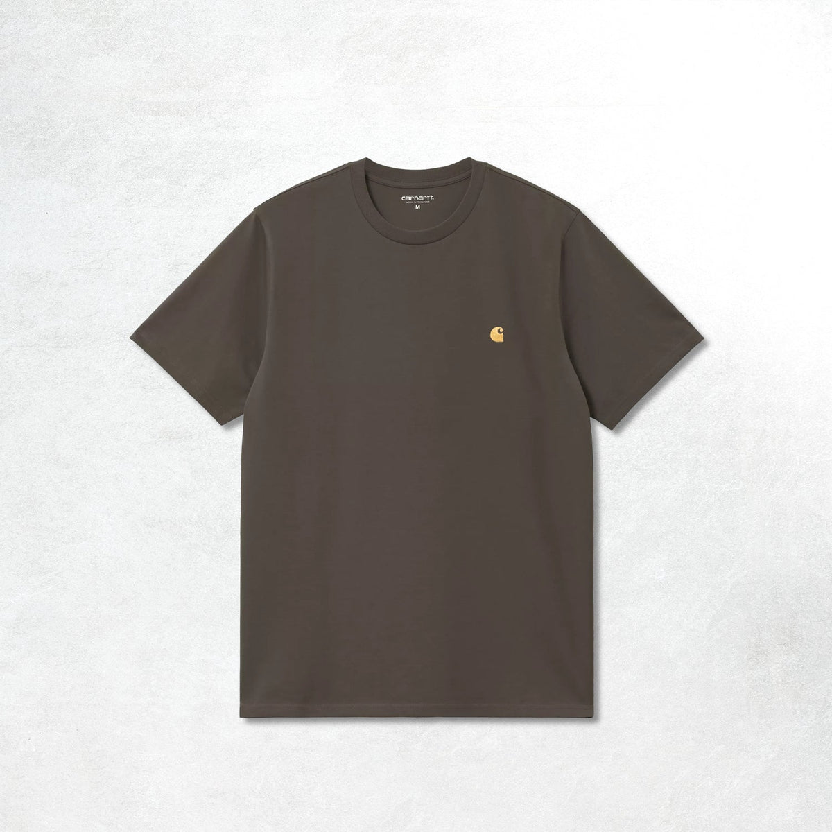 Carhartt WIP S/S Chase T-Shirt: Shungite / Gold