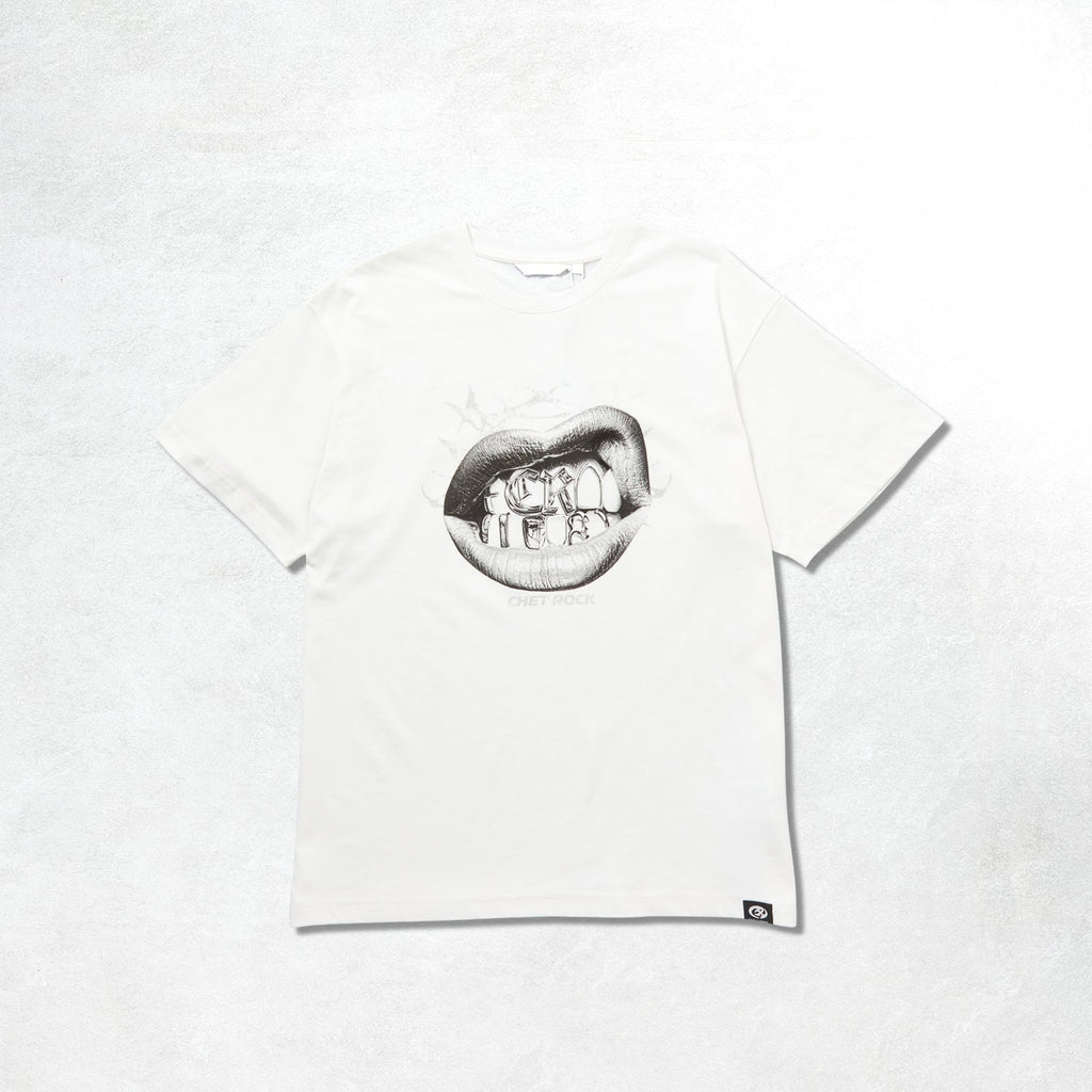 Chet Rock Grillz T-Shirt: White