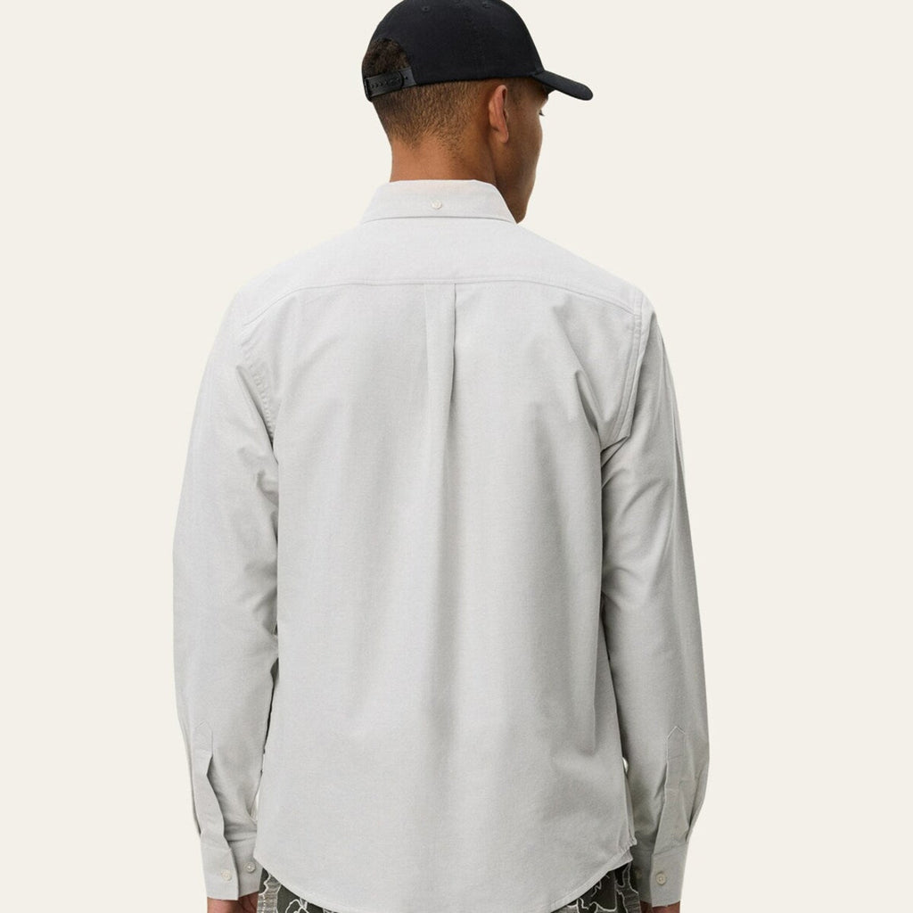 Les Deux Konrad Oxford Shirt: Tea Green