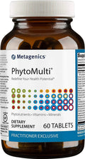Metagenics PhytoMulti Without Iron Multivitamin 60 Tablets – Daily Vitamin & Phytonutrient Support