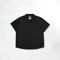Nudie Jeans Arthur Bowling Shirt Saftey Pin: Black