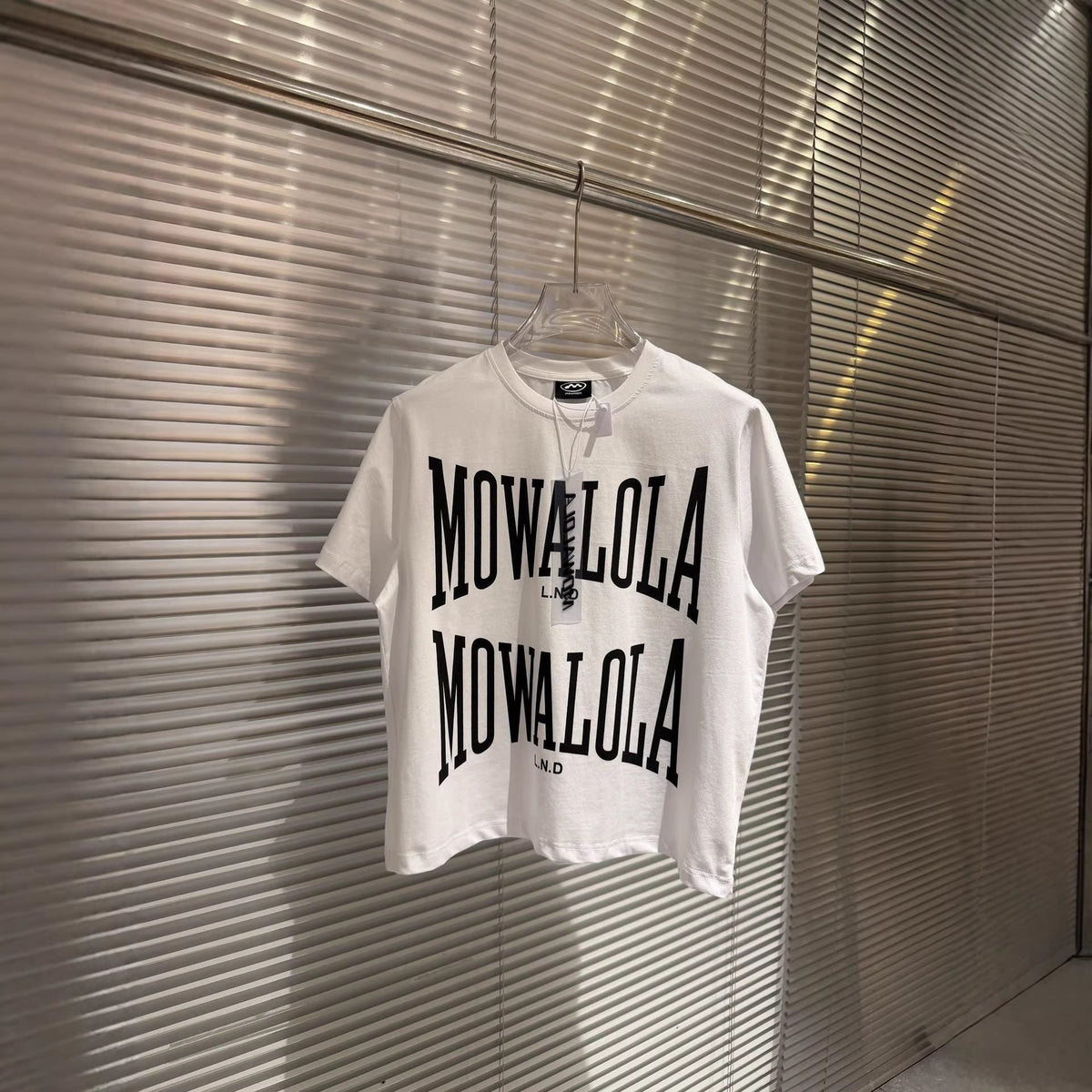 Mowalola Limited Letter Graphic Short Sleeve Crewneck T-Shirt