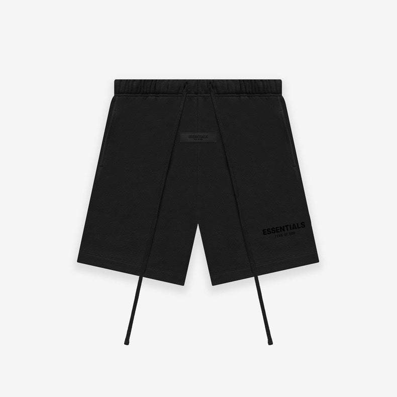 Fear of God Essentials Flocked Letter Fleece-Lined Drawstring Shorts