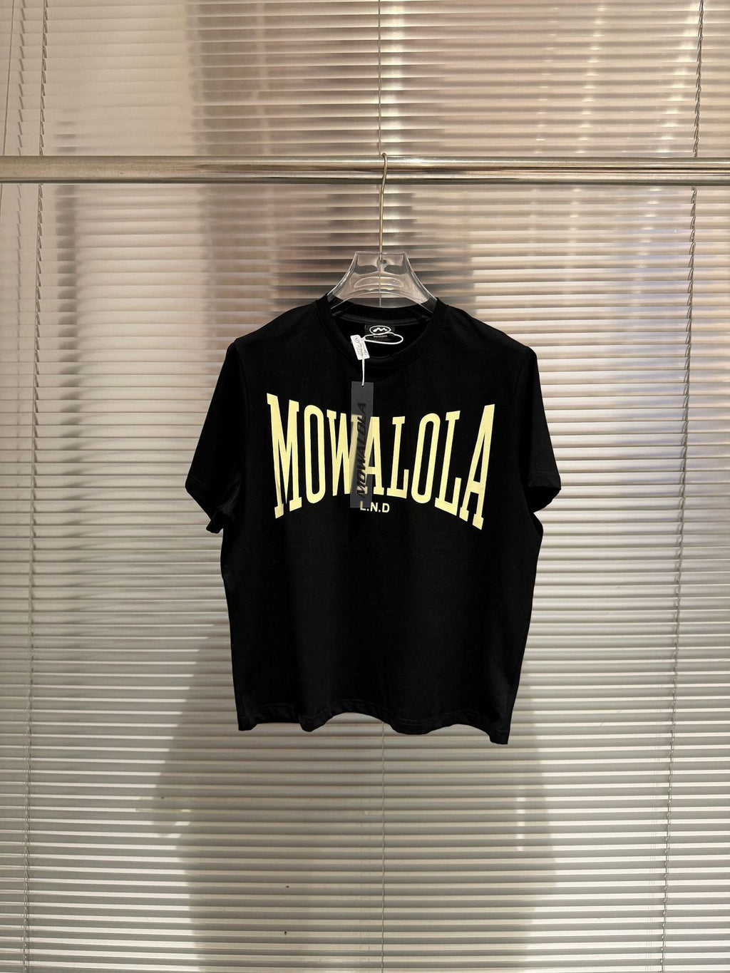 Mowalola Limited Letter Graphic Short Sleeve Crewneck T-Shirt