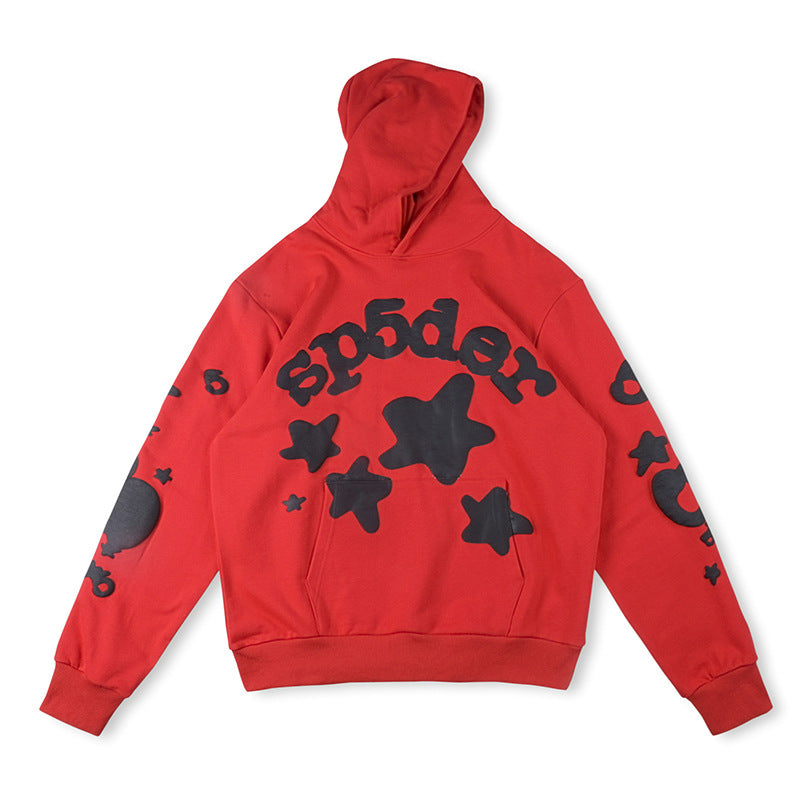 Sp5der Beluga Logo Printed Hoodie