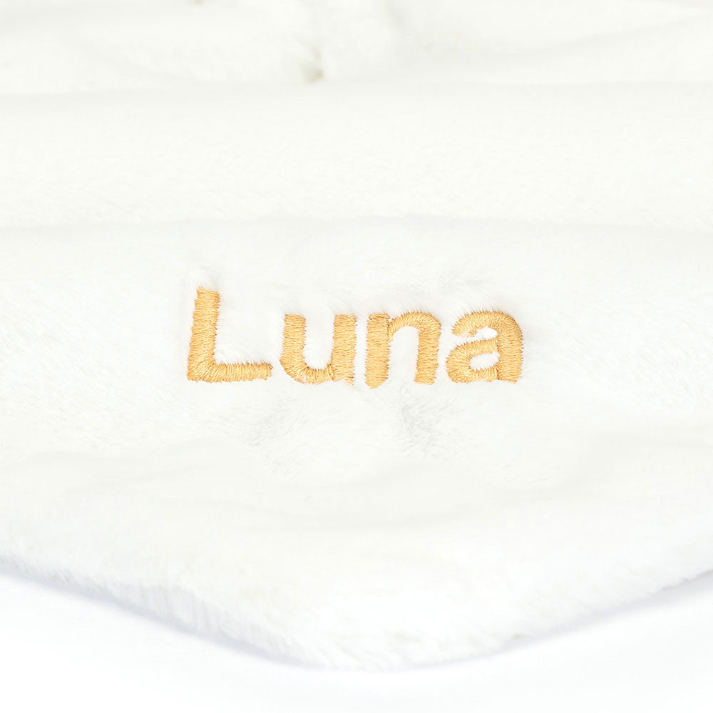 Personalized Bashful Luxe Bunny Luna Soother
