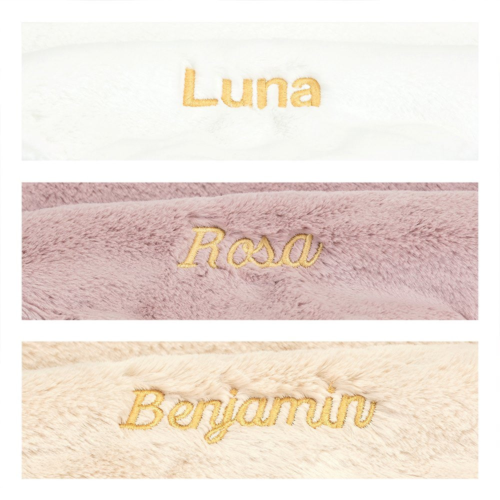 Personalized Bashful Luxe Bunny Luna Soother