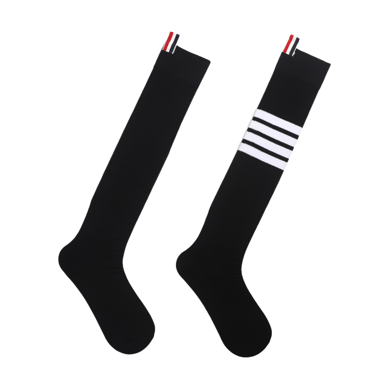Classic 4-bar cotton socks