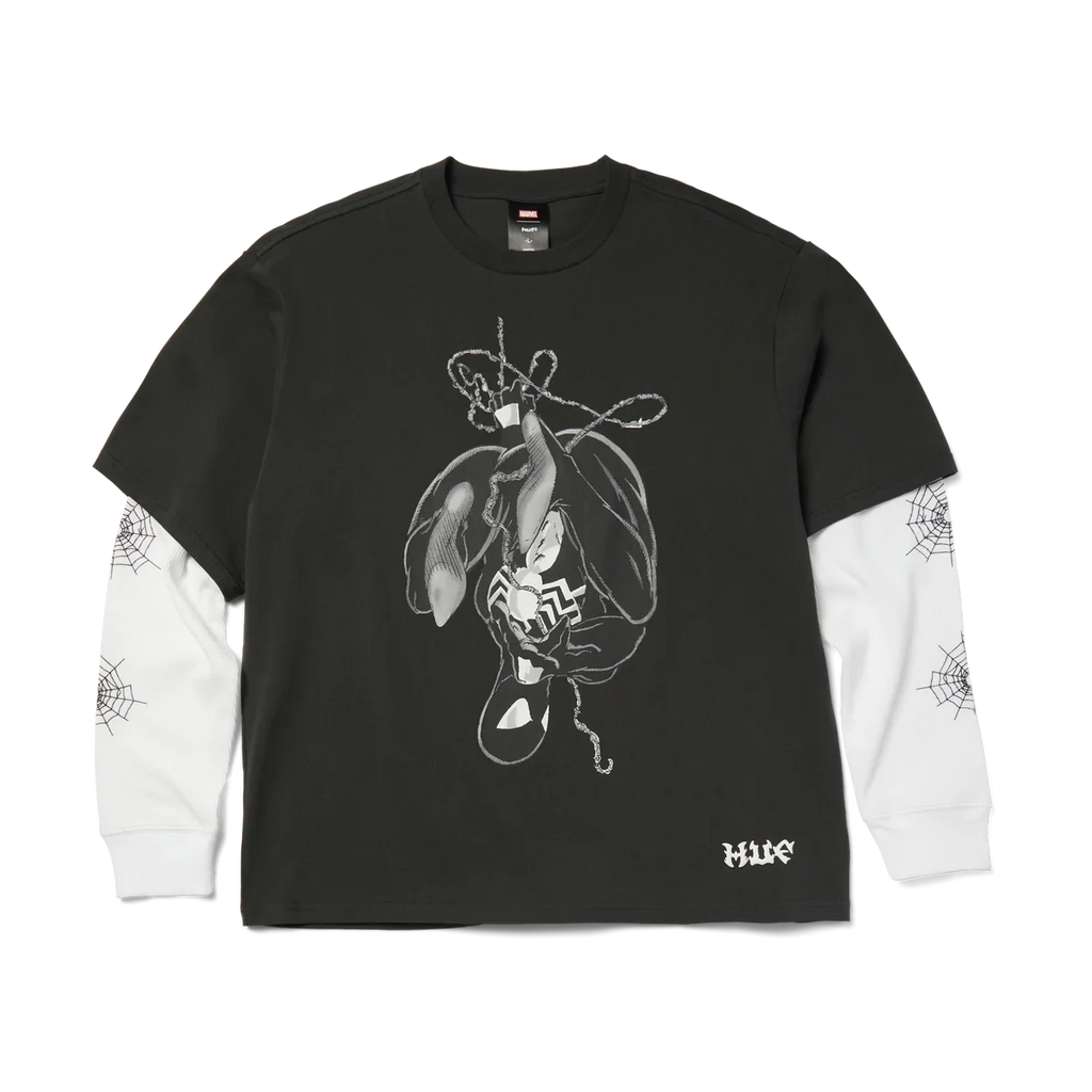 HUF Spiderman Web Long Sleeve Double Layer Top