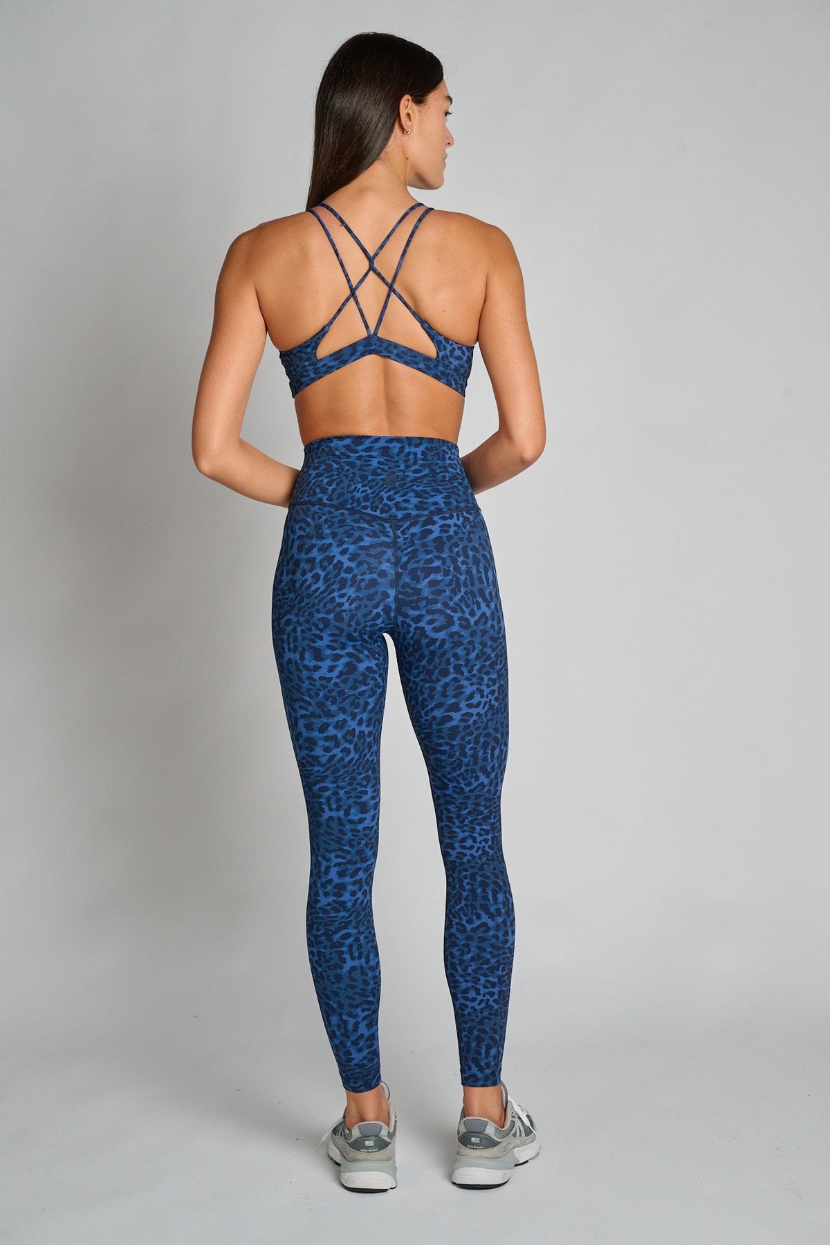 Printed Strappy Bra