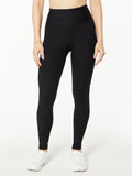 RIBBED HIGH HIGH LEGGING BLACK