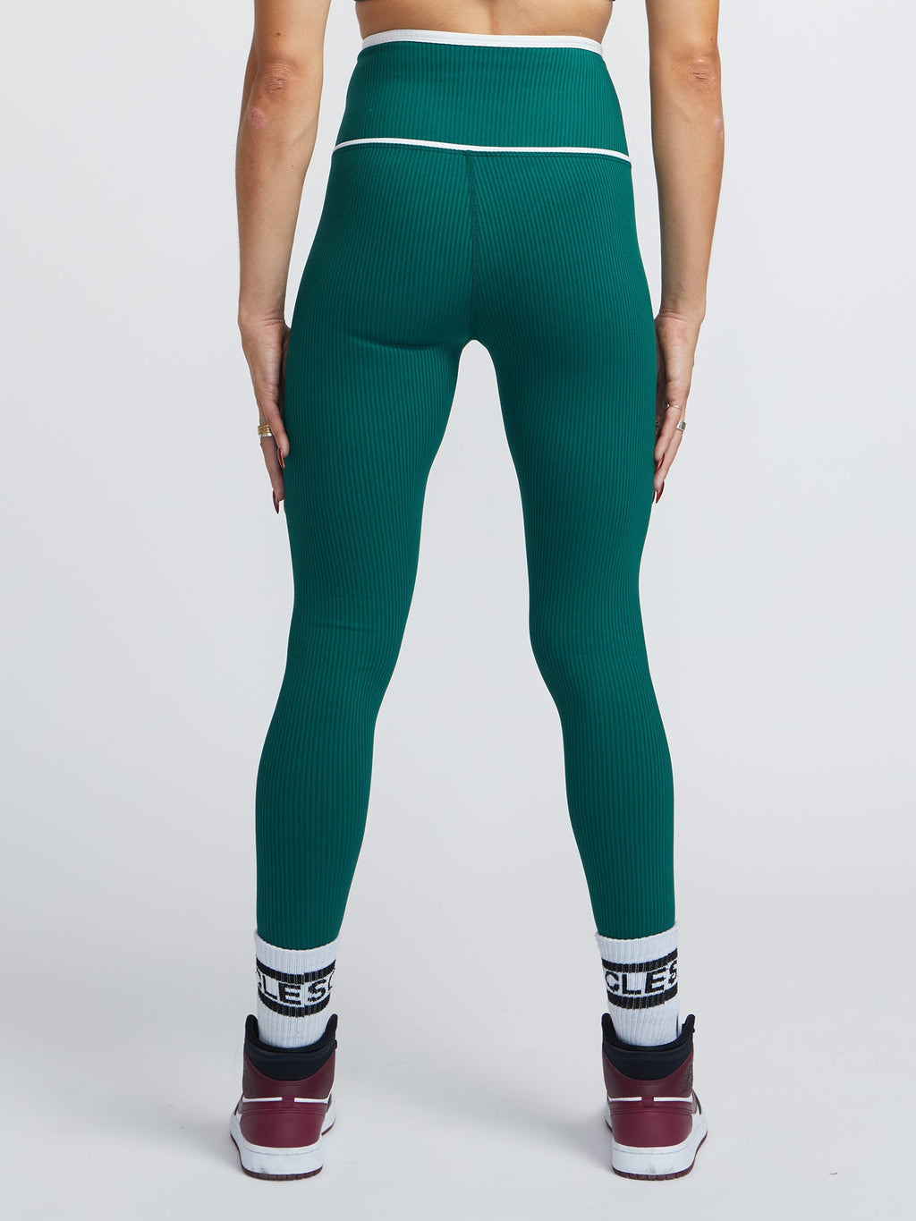 Ribbed 2-Tone Veronica Legging