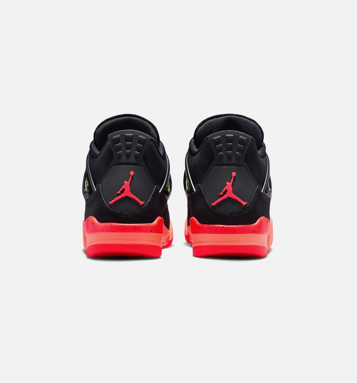 Air Jordan 4 Retro "Black Infrared 23" Big Kids' Shoe – Black/Infrared 23/Bright Mango