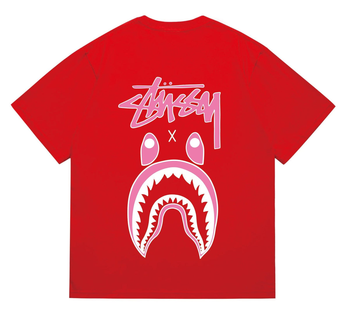 BAPE Tonal Shark Wordmark Graphic T-Shirt
