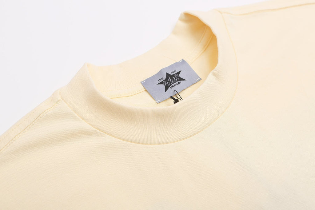 Barriers Cream Front & Back Graphic T-Shirt