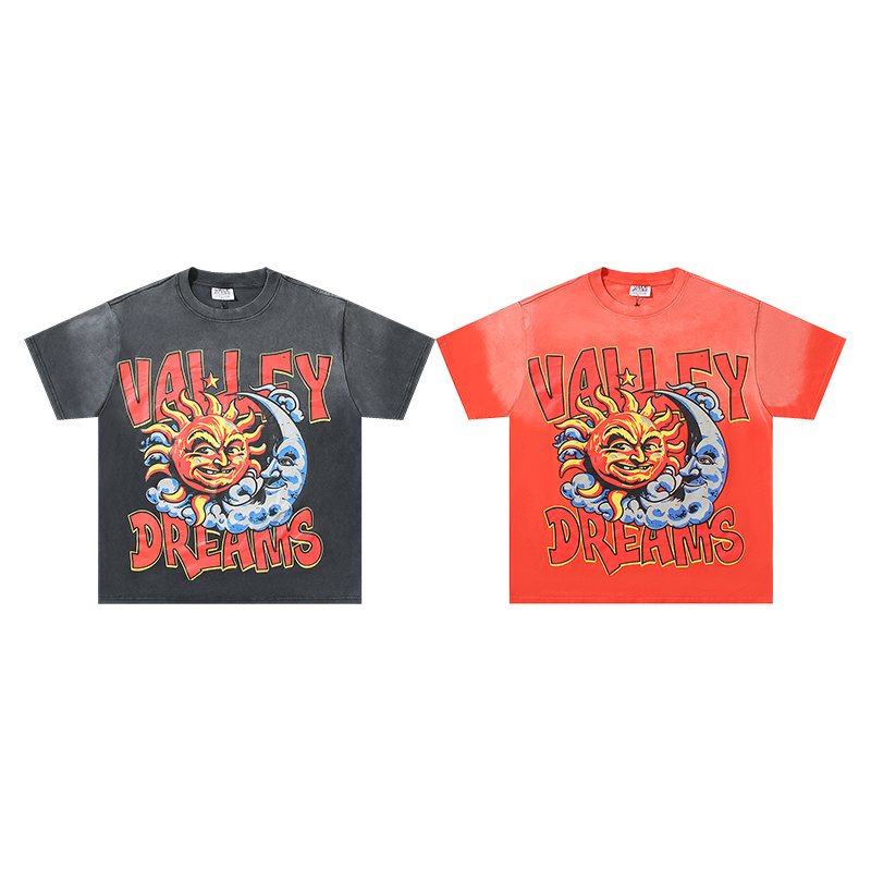 VALE USA Washed Dreams Graphic T-Shirt