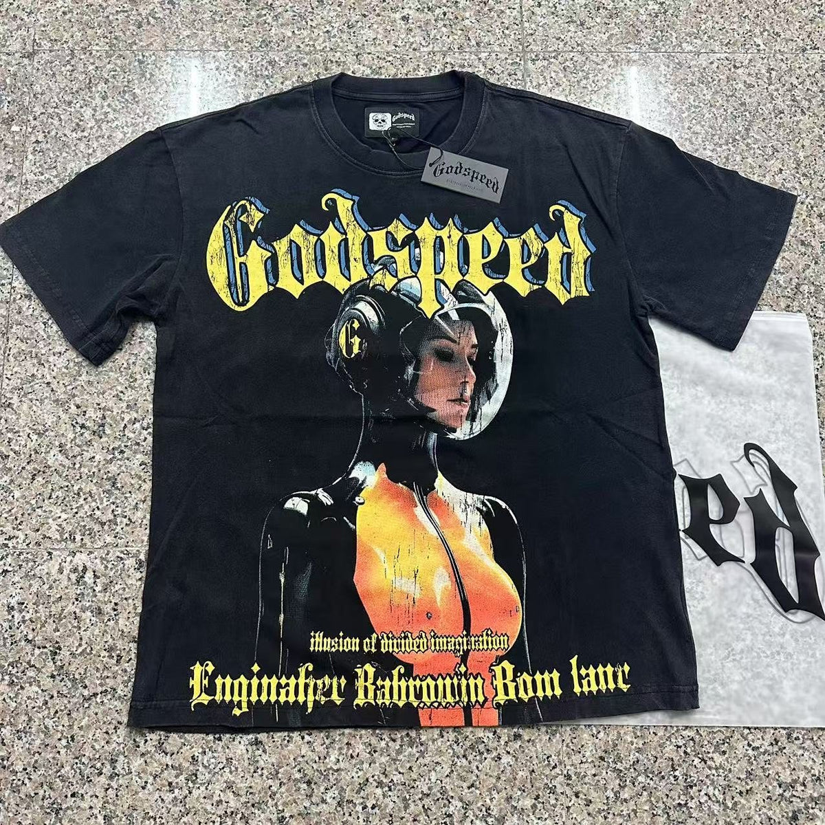 Godspeed Illusion of Divided Imagination Graphic T-Shirt