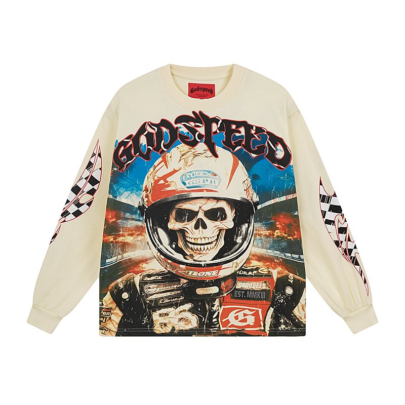 Godspeed Out of Many One Graphic Long-Sleeve T-Shirt