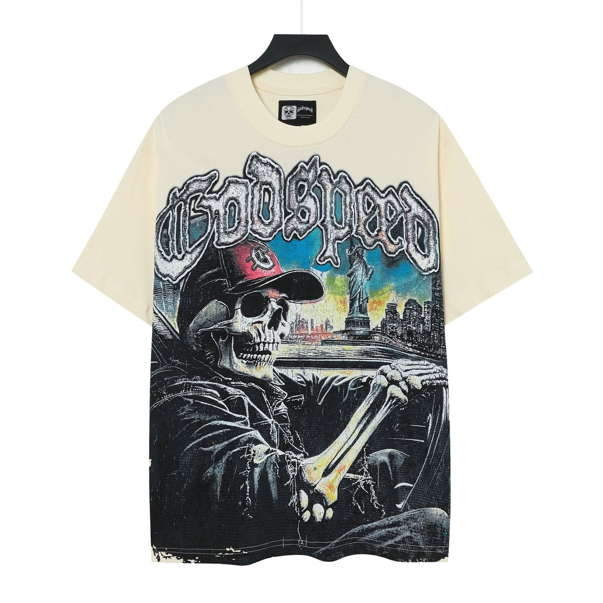 Godspeed Skull City Back Graphic T-Shirt