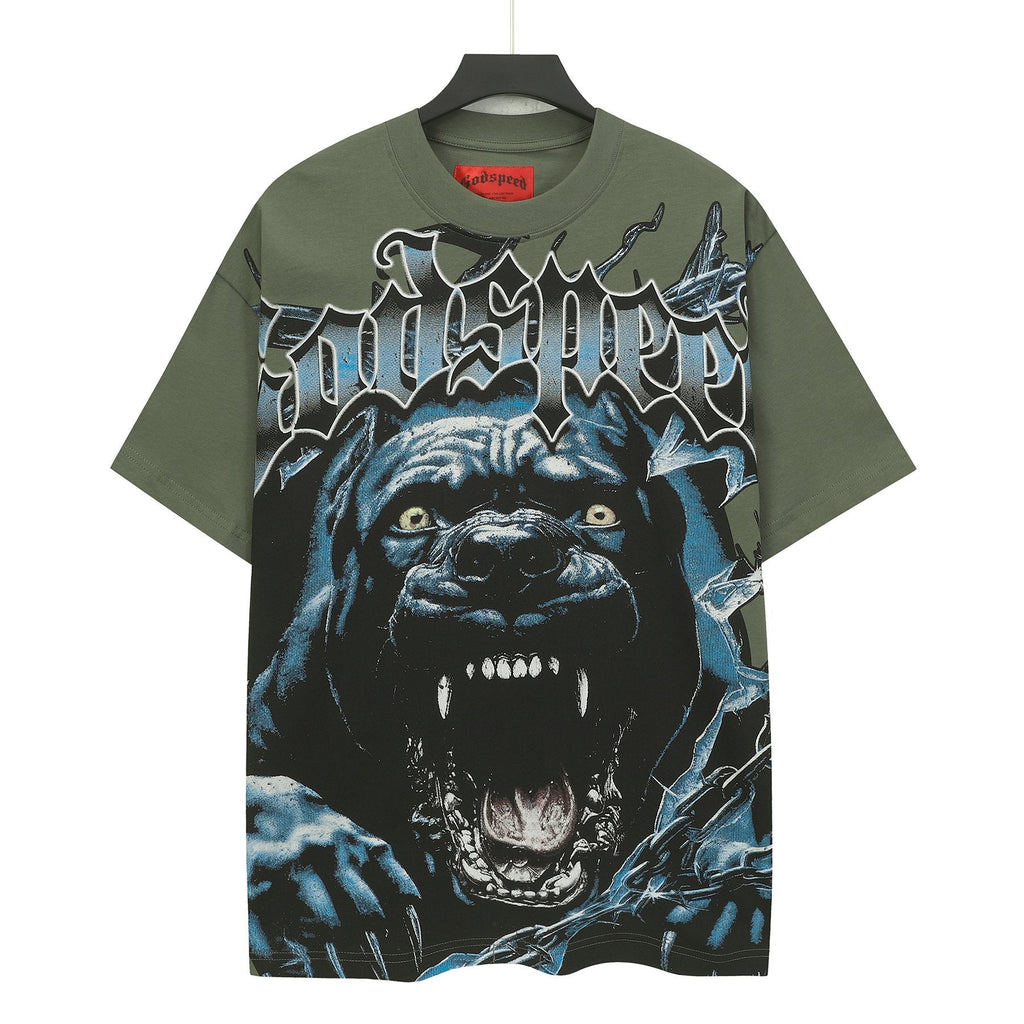 Godspeed Panther & Puck Your Society Graphic T-Shirt