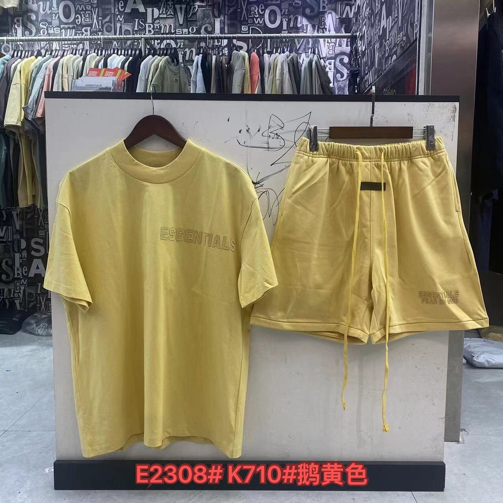 ESSENTIALS Matching T-Shirt and Shorts Set