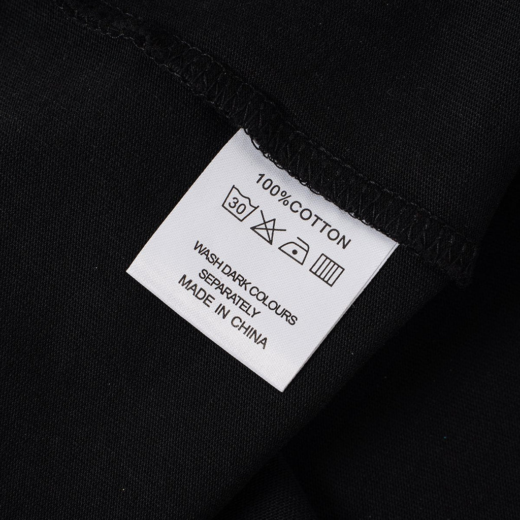 Godspeed Washed Black Distressed Graphic T-Shirt