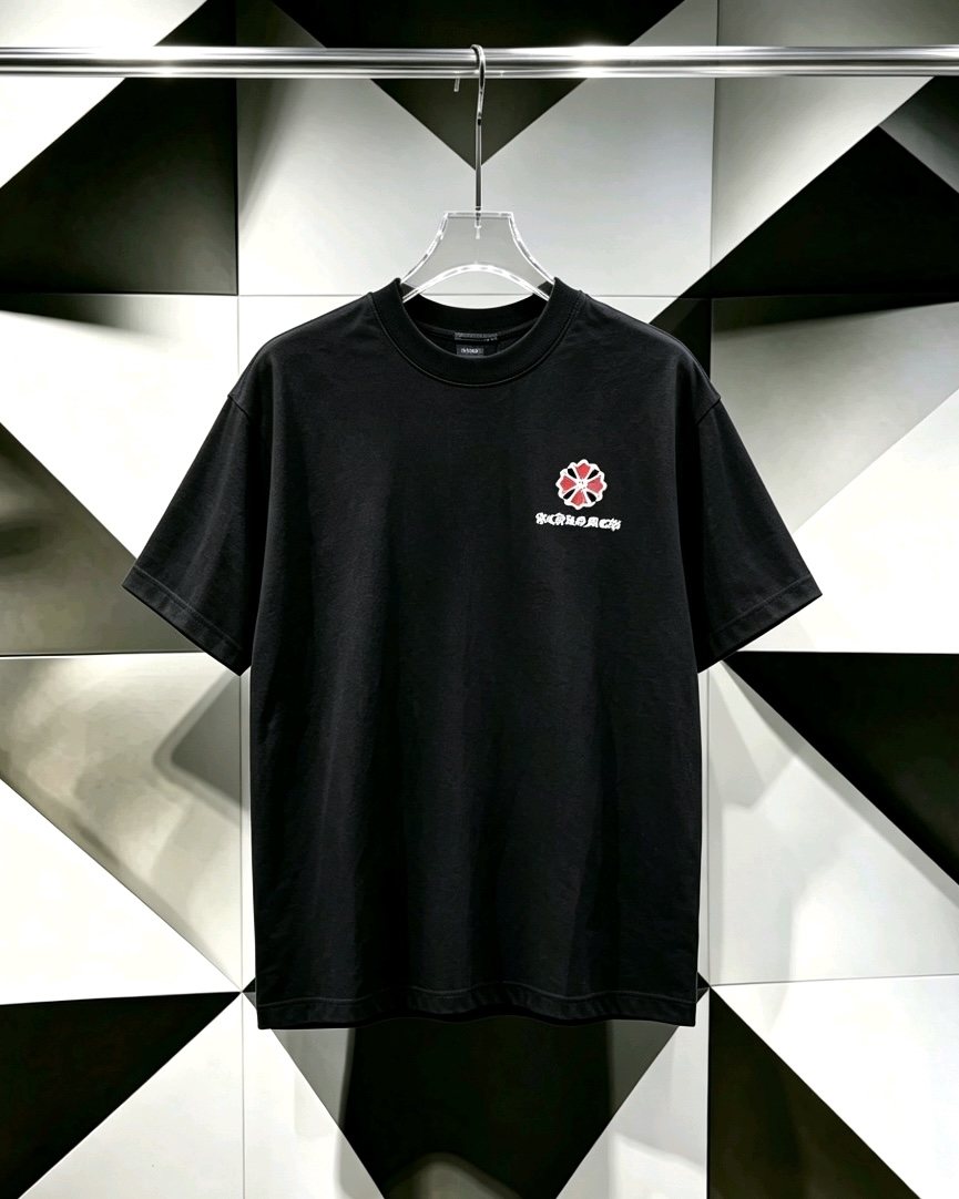 Chrome Hearts Back Graphic Short-Sleeve T-Shirt