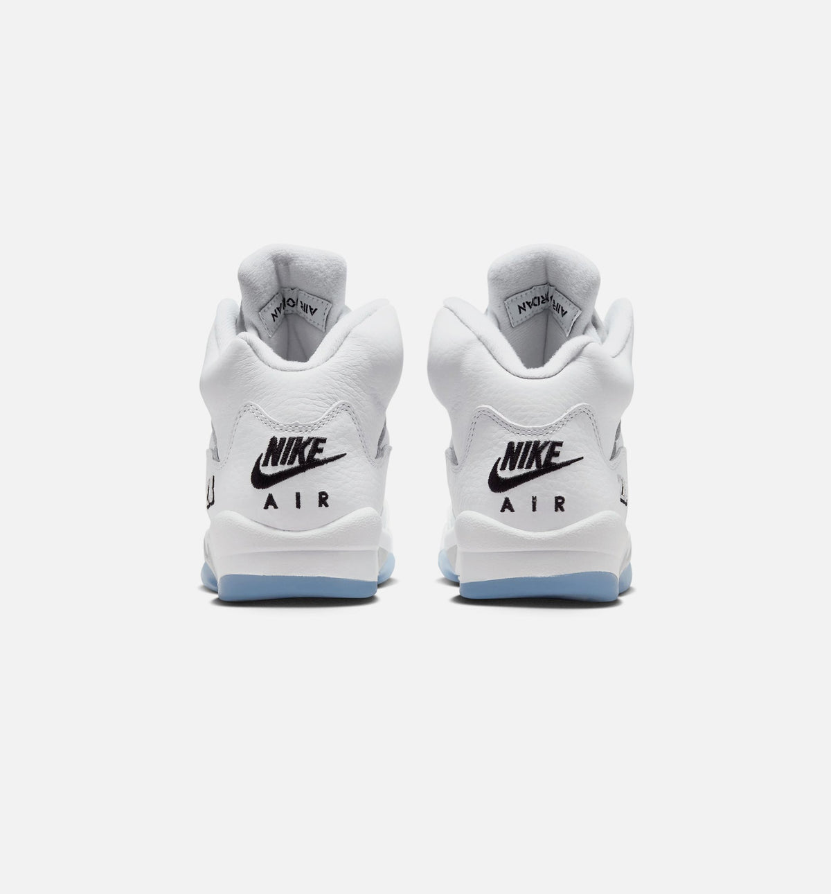 Air Jordan 5 Retro OG White Metallic | Grade School Lifestyle Shoe | White/Black/Metallic Silver