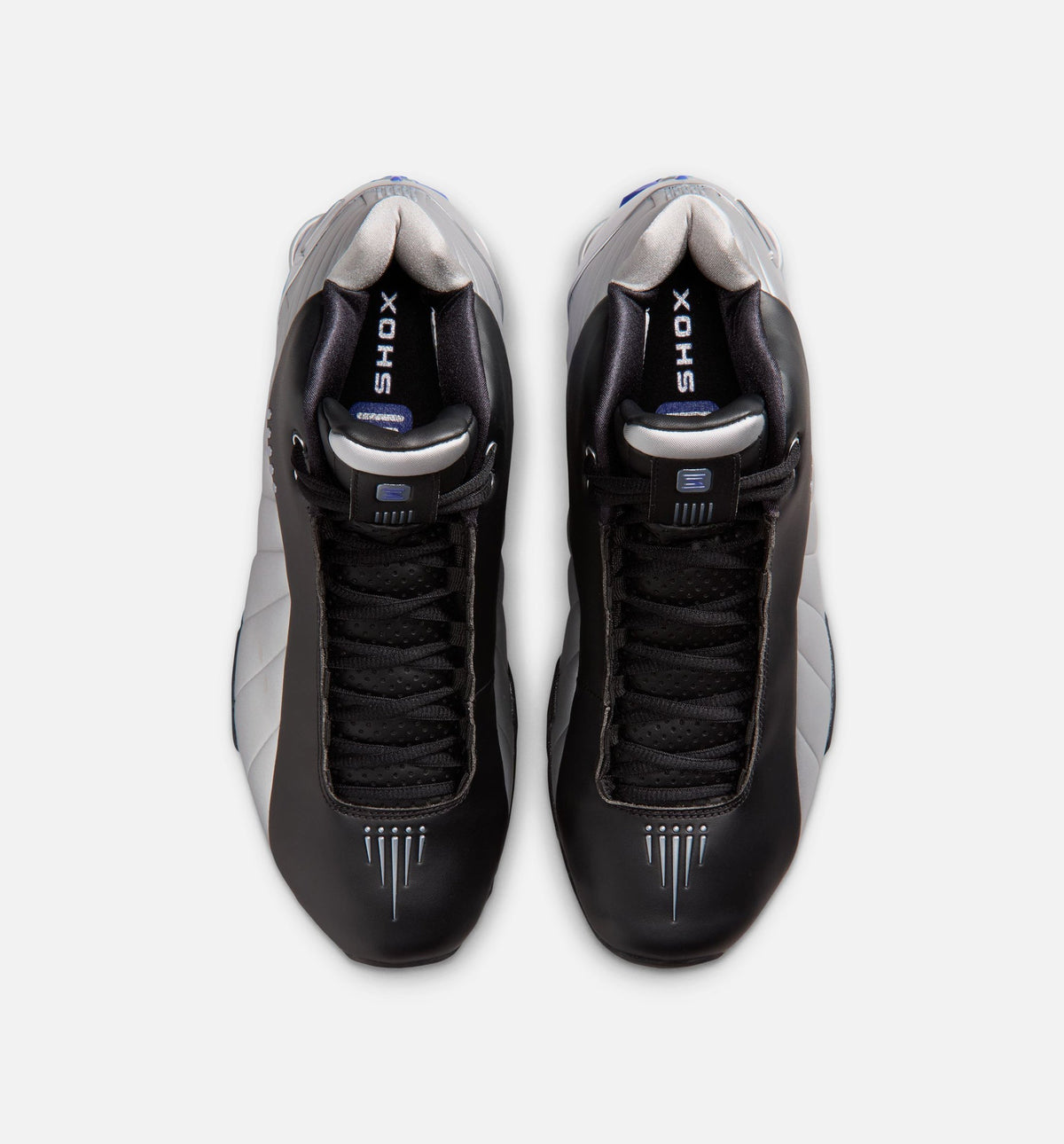 Men's Shox BB4 OG Black Metallic Silver Lapis