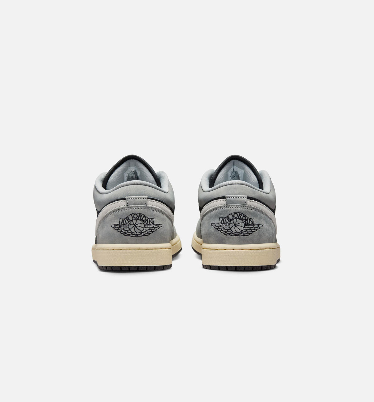 Air Jordan 1 Low SE Men's Lifestyle Shoes - Light Smoke Grey White Off Noir