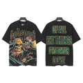 Godspeed Skull Car Graphic T-Shirt