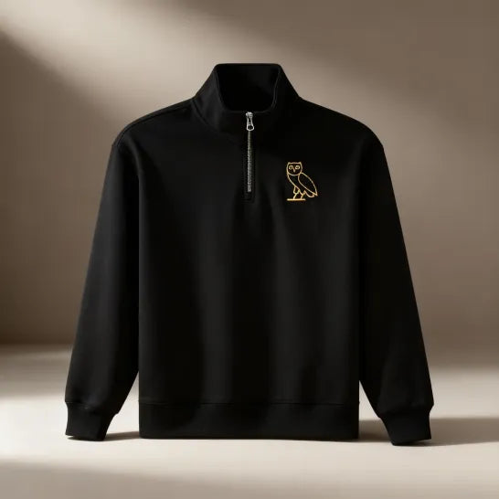 Black Zip Hoodie Jacket