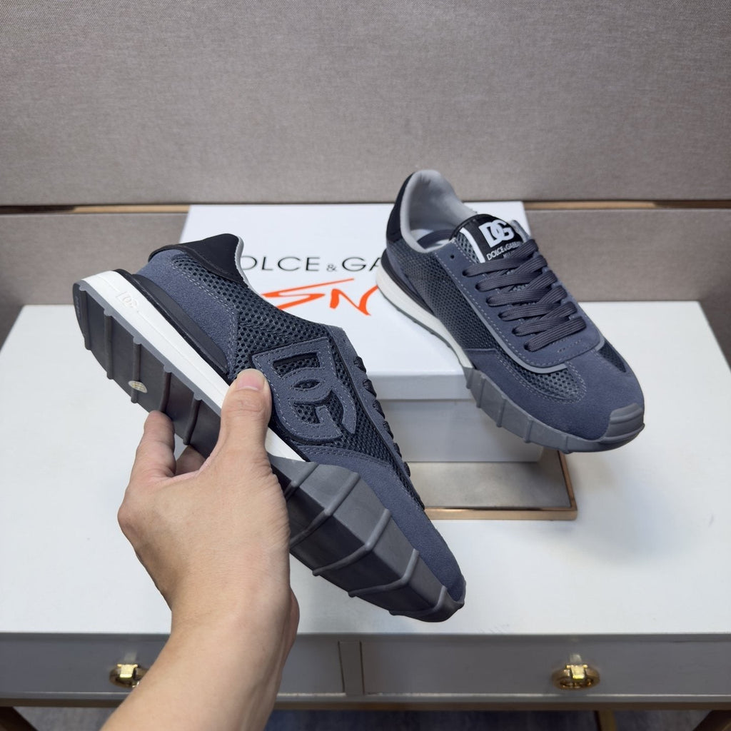 Dolce & Gabbana Navy Logo Sneakers