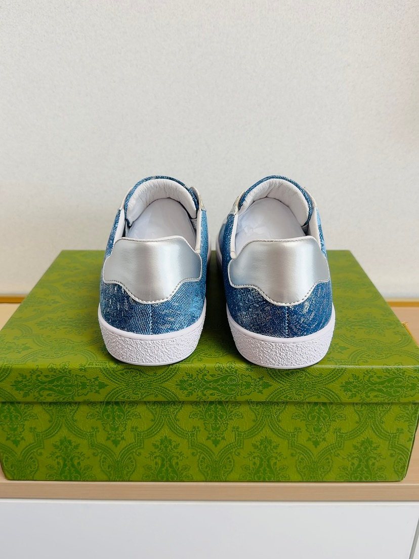 Gucci Men's Patterned Low-Top Sneakers