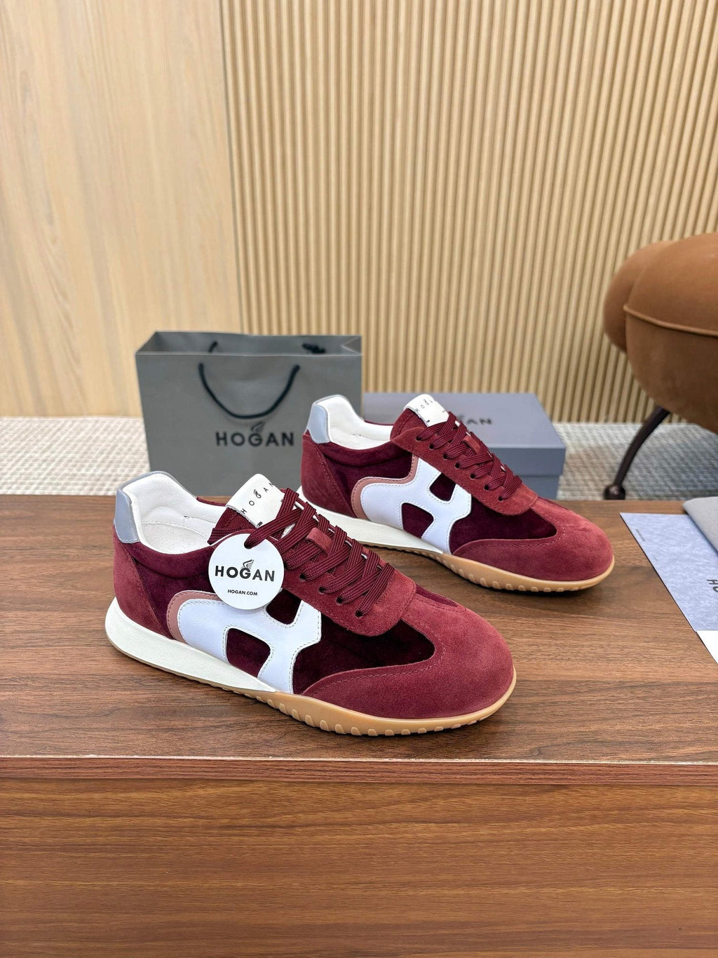 HOGAN Women's Colorblock Low-Top Sneakers