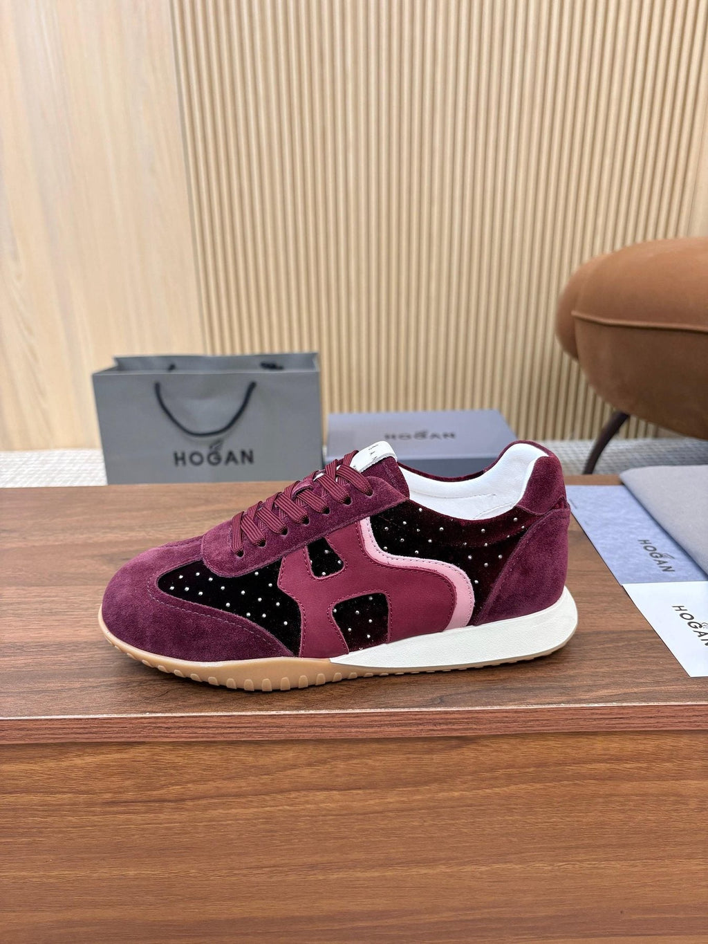 HOGAN Women's Colorblock Low-Top Sneakers