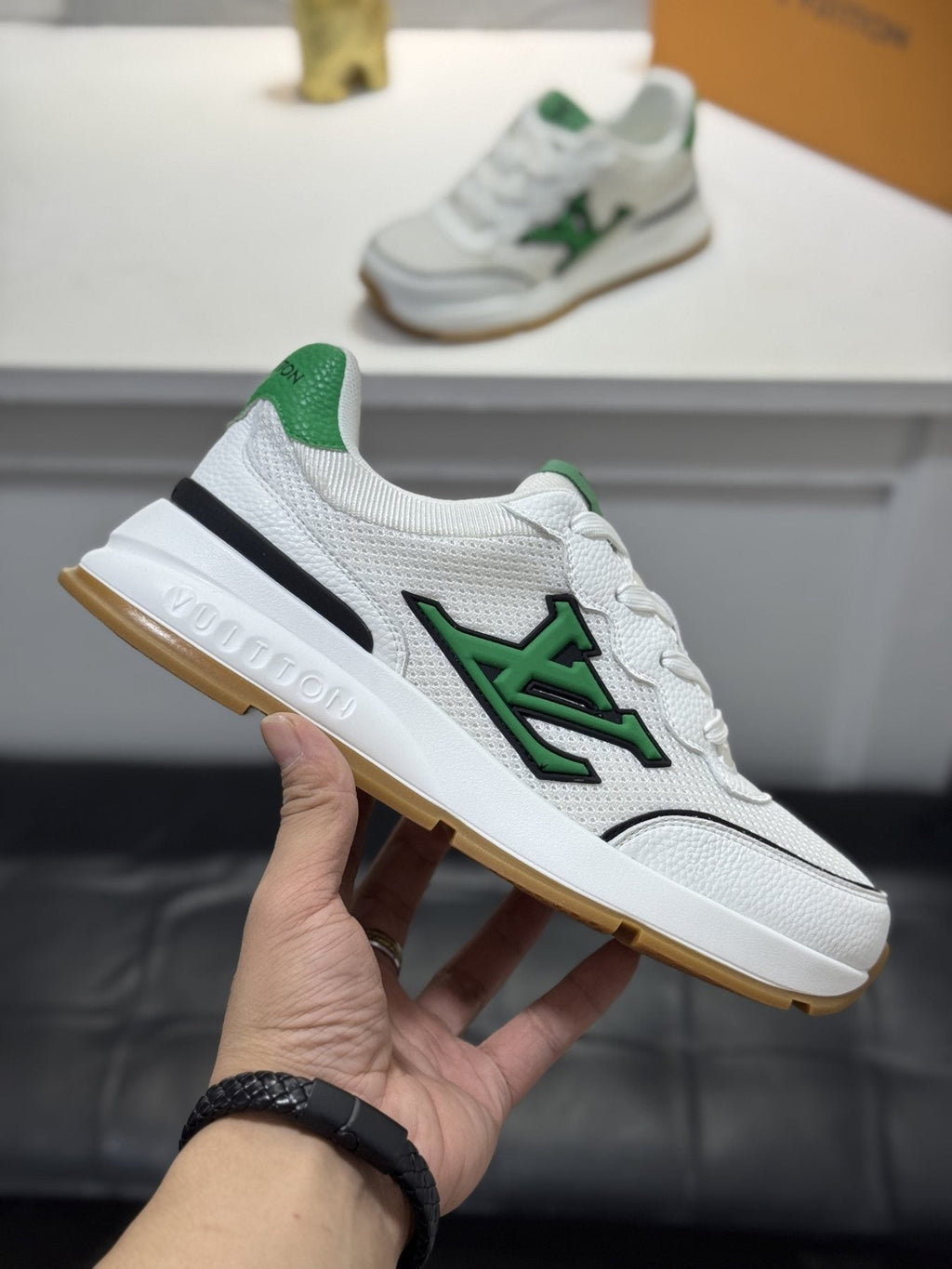 Louis Vuitton Low-Top Logo Sneakers