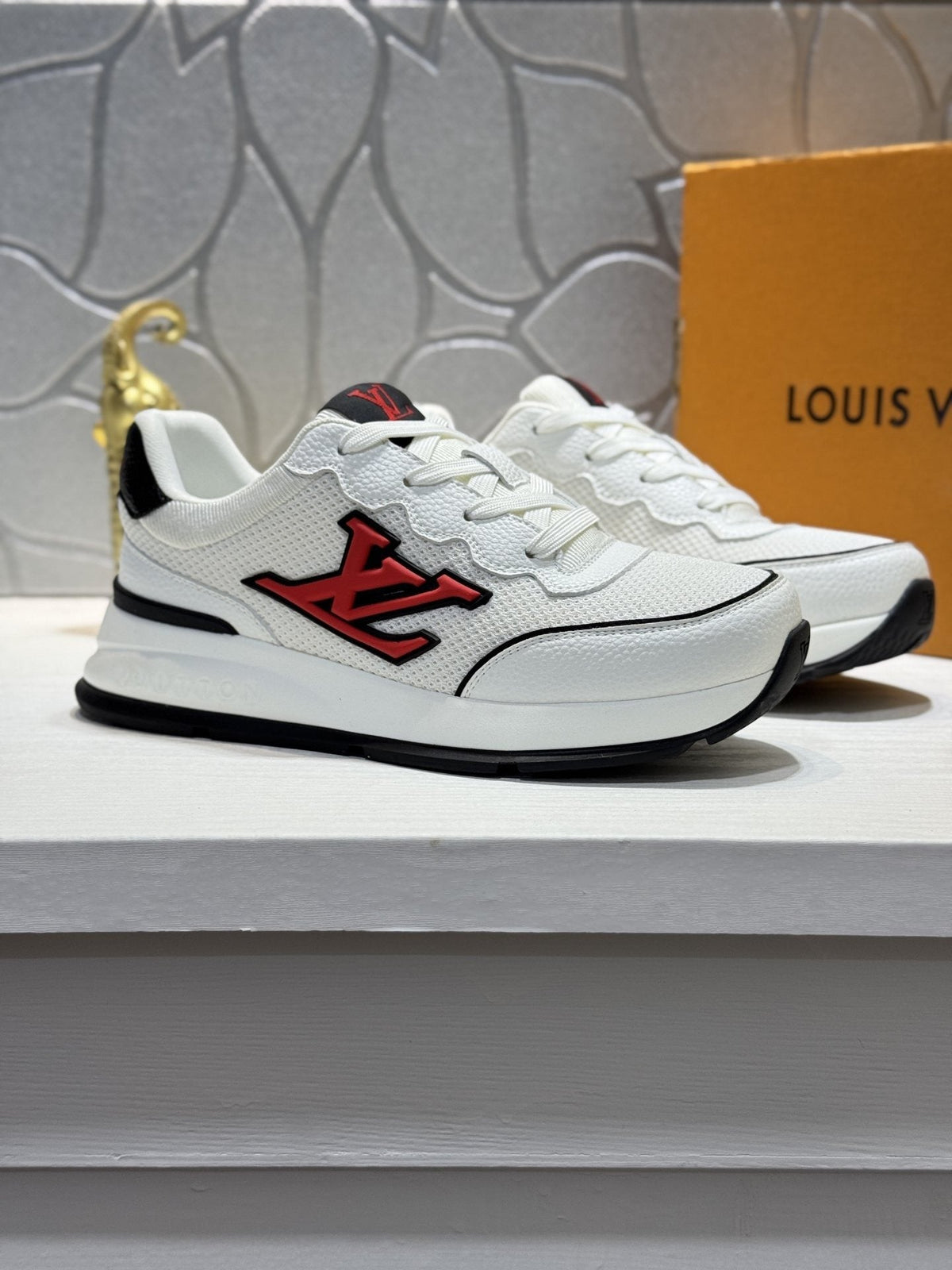Louis Vuitton Low-Top Logo Sneakers