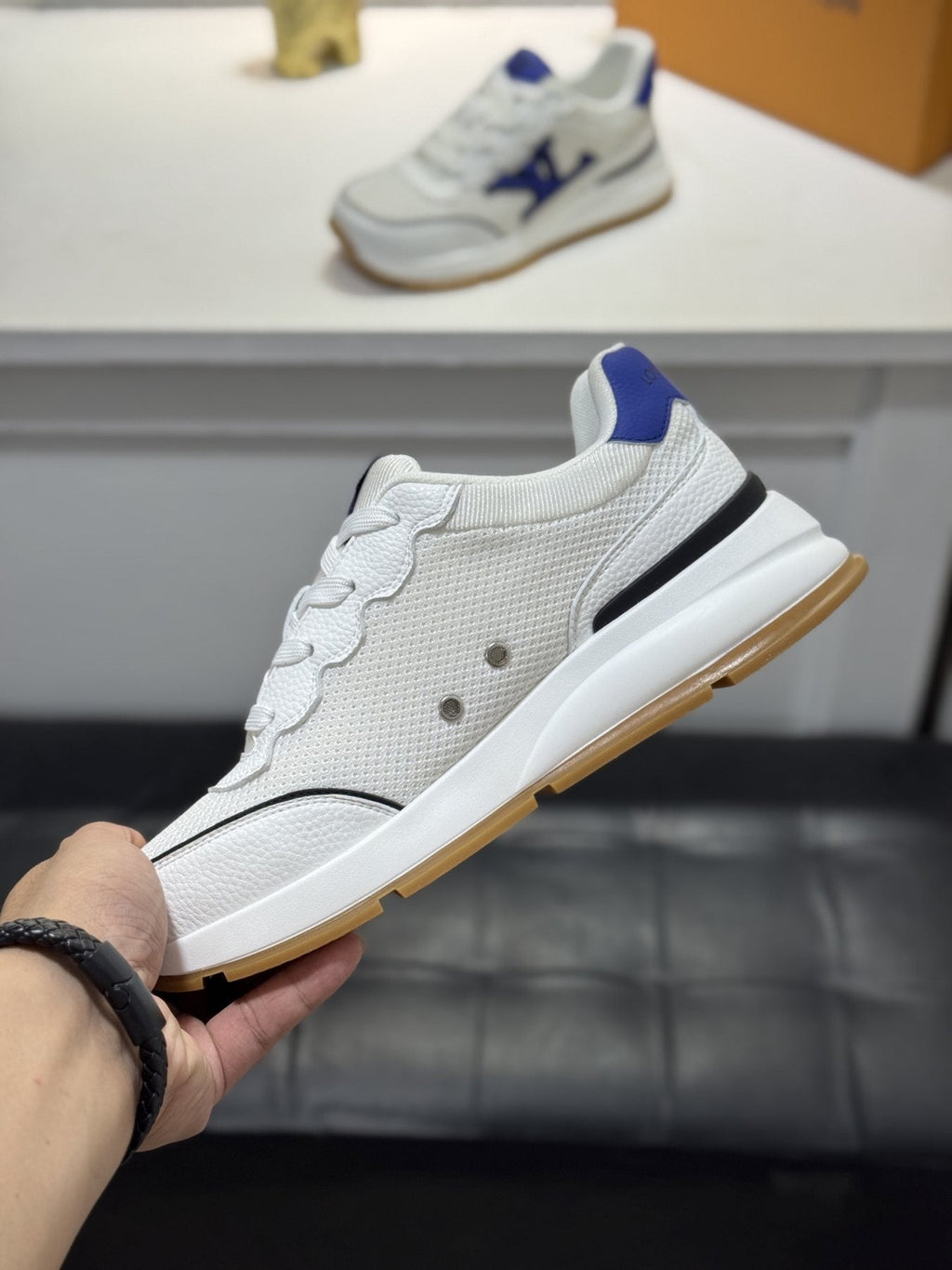 Louis Vuitton Low-Top Logo Sneakers