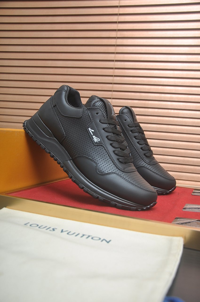 Louis Vuitton Dark Gray Low-Top Sneakers