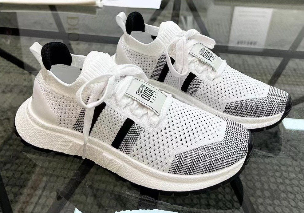 Dior Knit Low-Top Sneakers