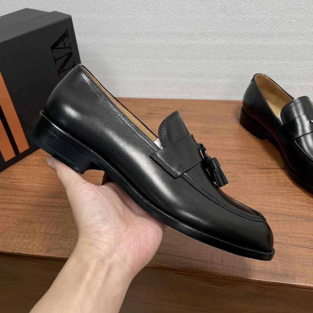 Zegna Men's Tassel Strap Loafers